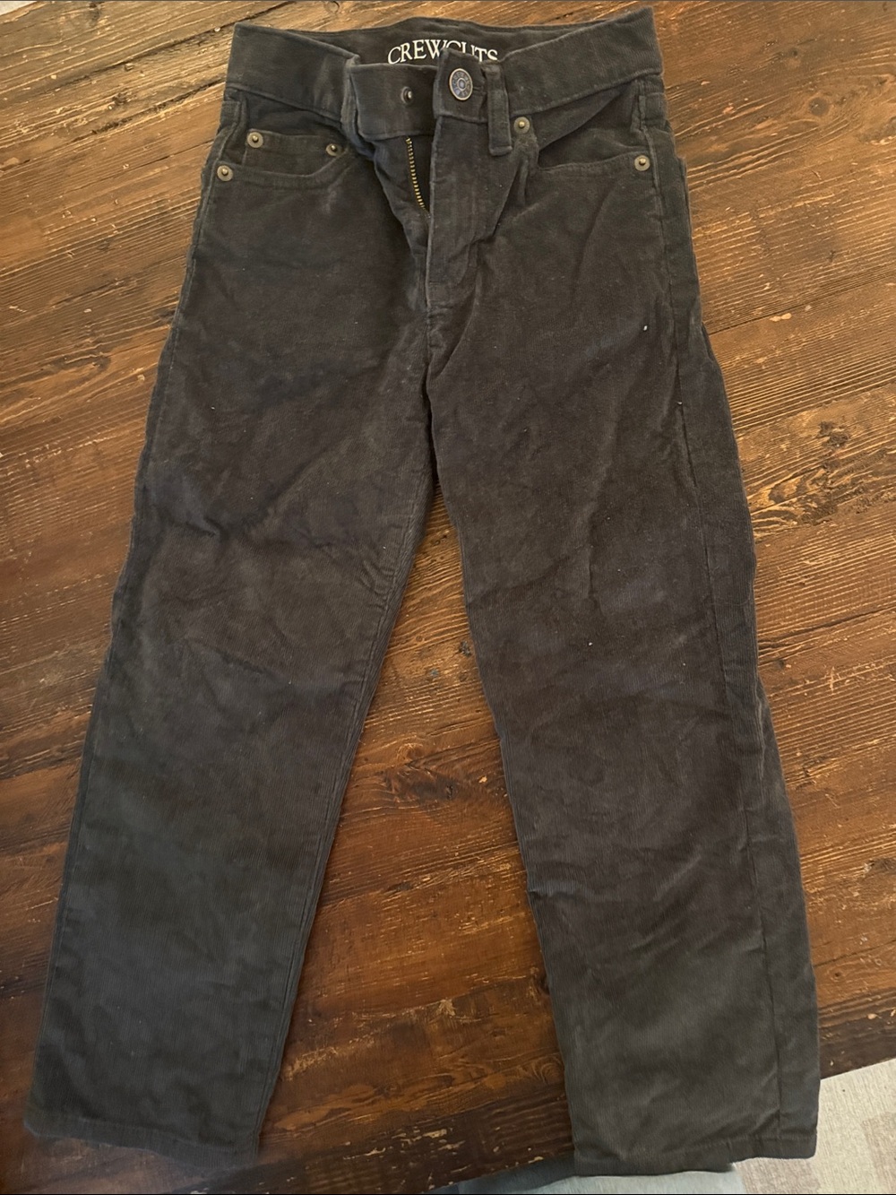 JCrew boys straight leg cords, size 6